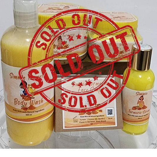 Simmie Turmeric Skin Brightening Collection