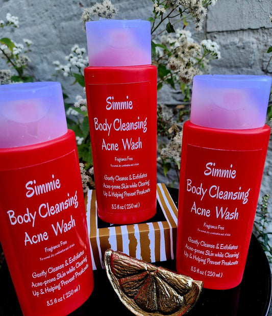 Simmie Body Cleansing Acne Wash (3 Pack )