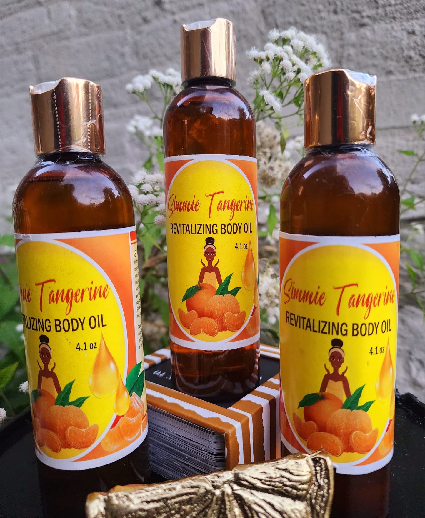 Simmie Tangerine Revitalizing Body Oil