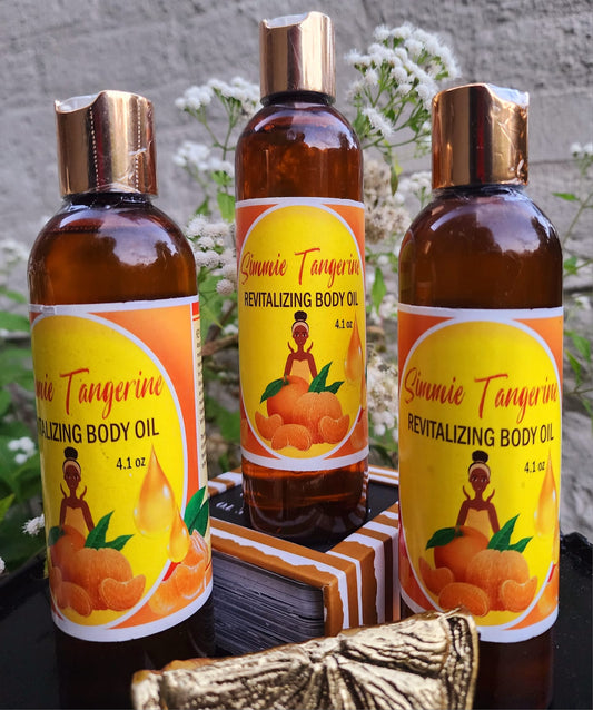 Simmie Tangerine Revitalizing Body Oil