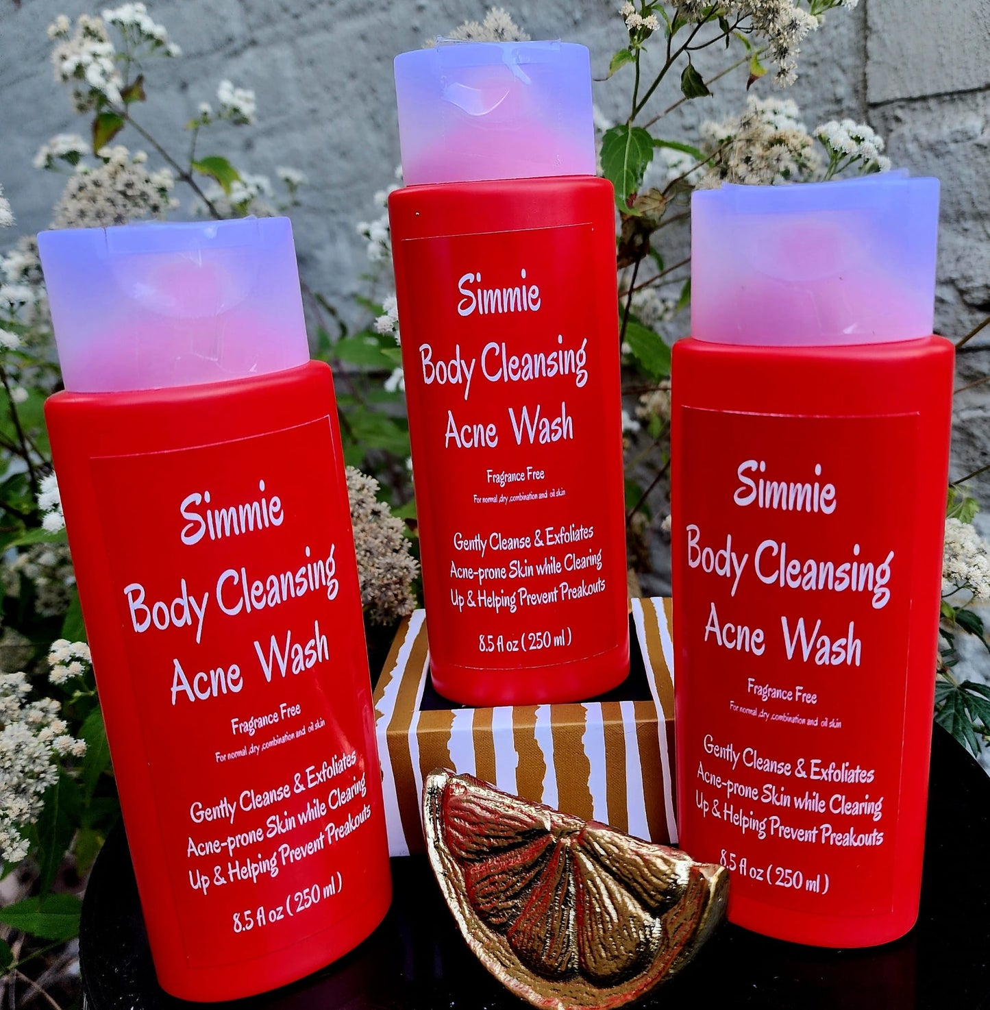 Simmie Body Cleansing Acne Wash (3 Pack )
