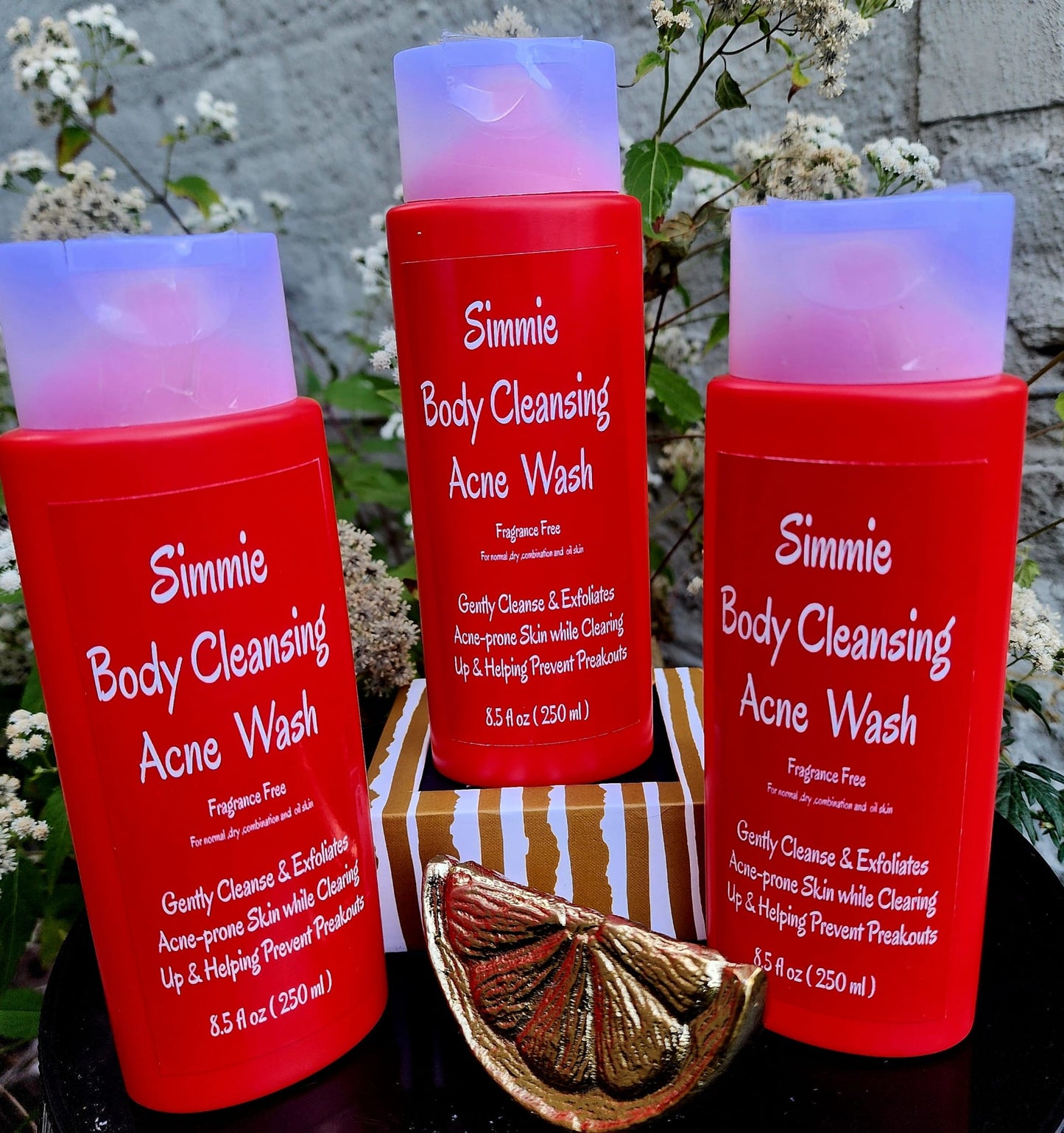 Simmie Body Cleansing Acne Wash (3 Pack )