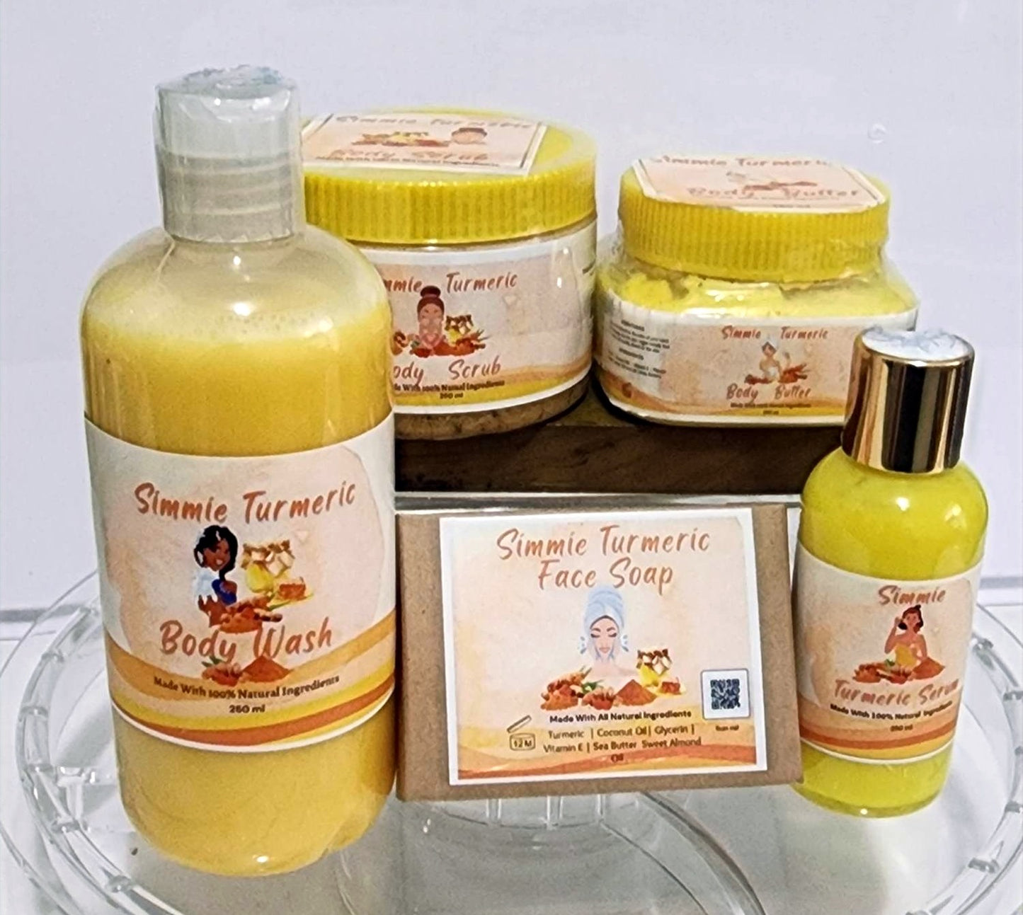 Simmie Turmeric Skin Brightening Collection