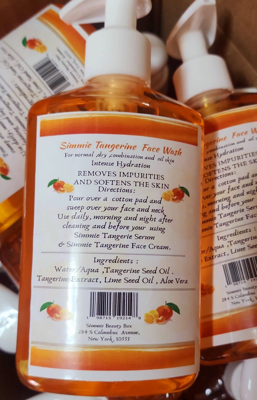 Simmie Tangerine Face Wash ( Pack of 3)