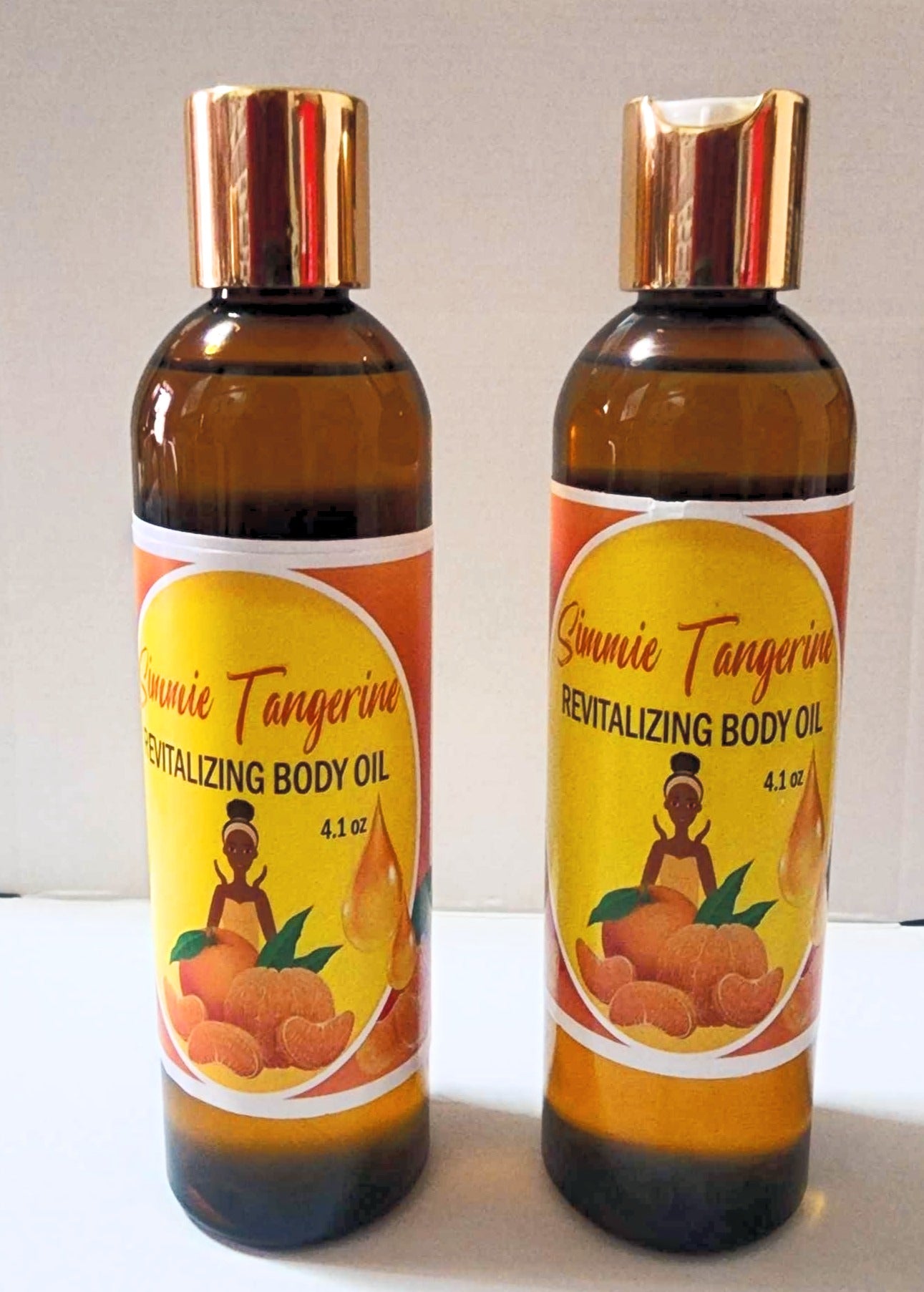 Simmie Tangerine Revitalizing Body Oil