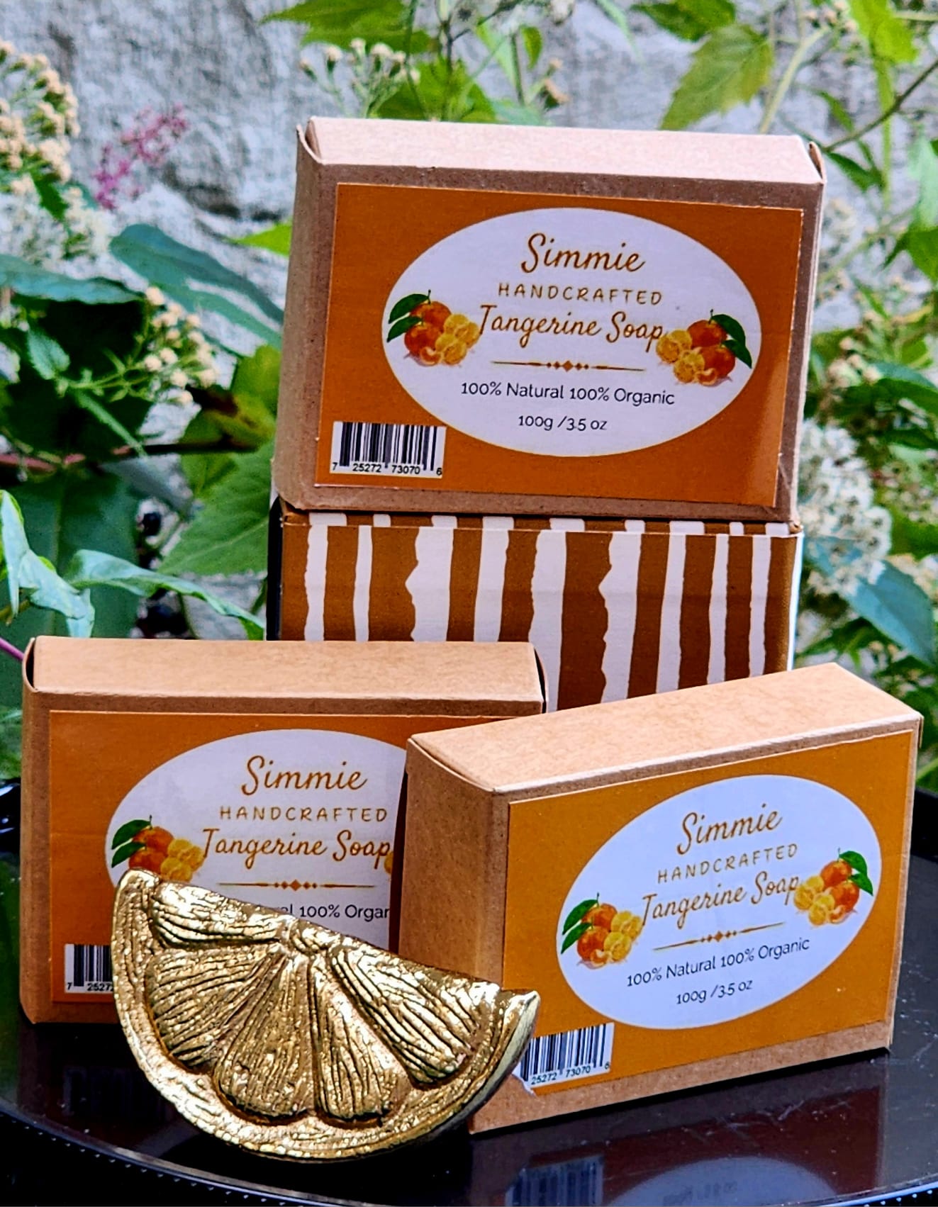 Simmie Tangerine  Soap (3Pack)
