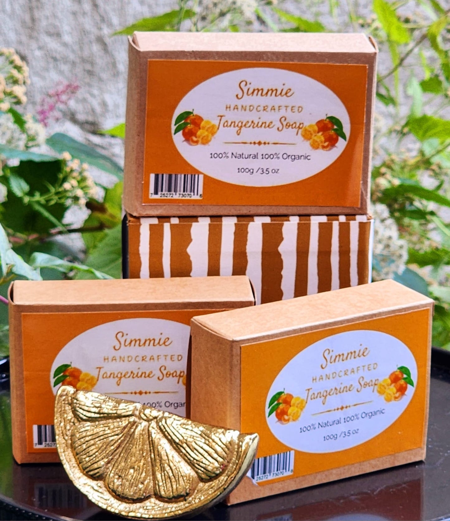 Simmie Tangerine  Soap (3Pack)