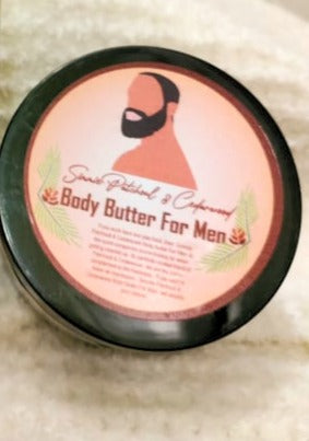 Simmie Patchouli & Cedarwood Body Butter For Men